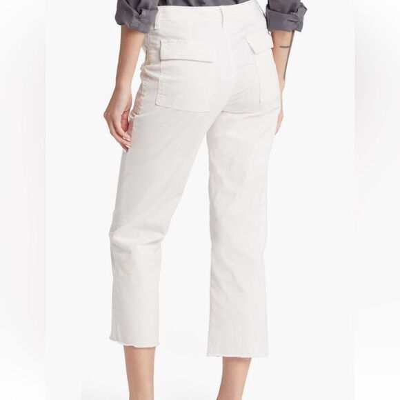 Frank & Eileen Blackstone Crop Utility Pants size 2 $298 NWT - Picture 6 of 9